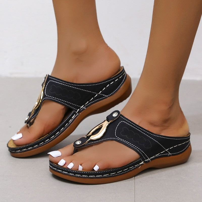 Wedges Thick Slippers